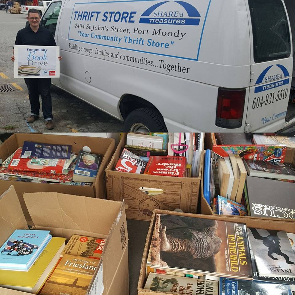 brandon larsen community book drive