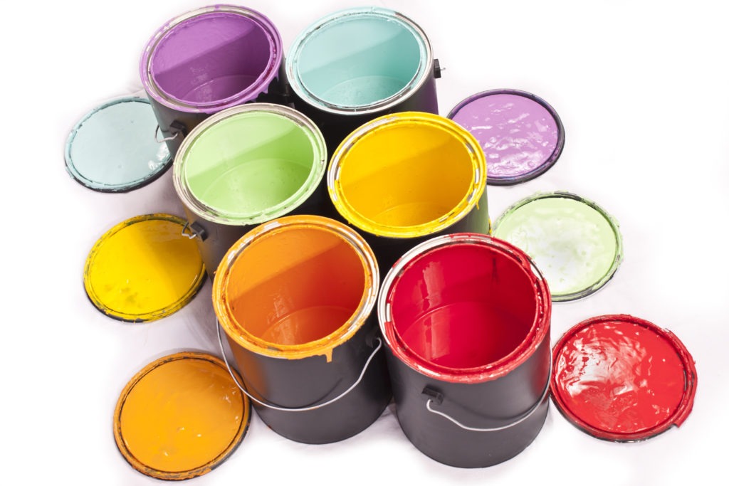 paint cans