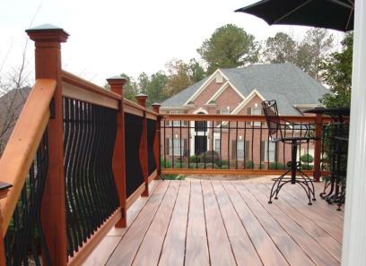 BWC RailSimple Tuscany Railing deck