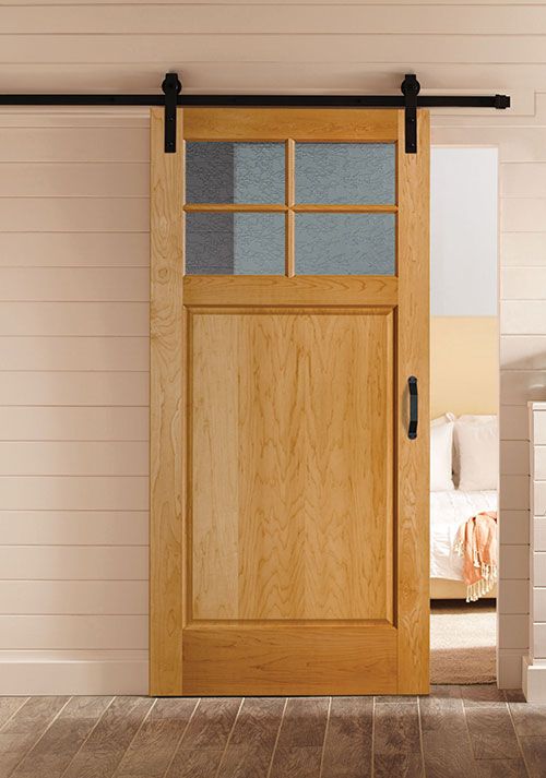 WOOD-2641-Barn-Door-Maple-Fruitwood-Light-Delta-Frost-bty