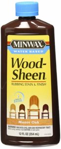 MINWAX WATER BASED WOODSHEEN RUBBING STAIN AND FINISH