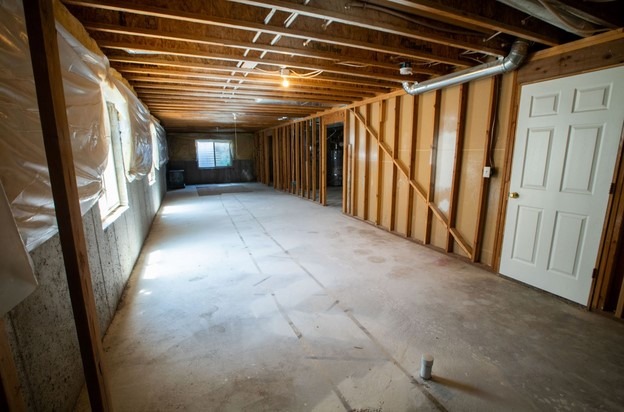 basement interior framing